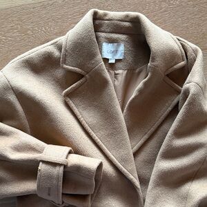 LOFT Women's Classic Camel Trench Coat